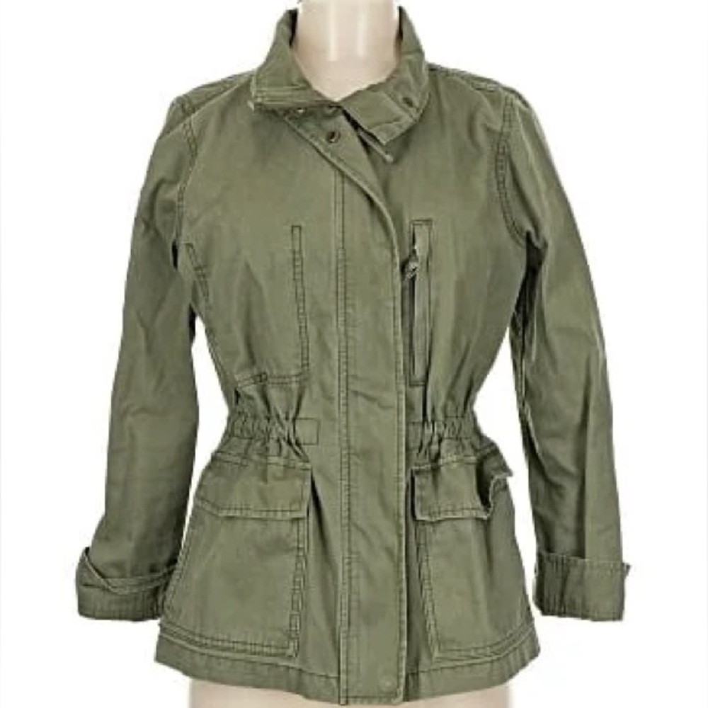 Madewell Women's Utility Jacket in Olive